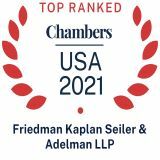 Friedman Kaplan and Six Partners Recognized in 2021 Chambers USA Guide
