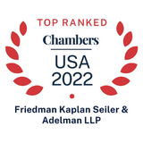 Friedman Kaplan and Seven Attorneys Recognized in Chambers USA 2022 Guide